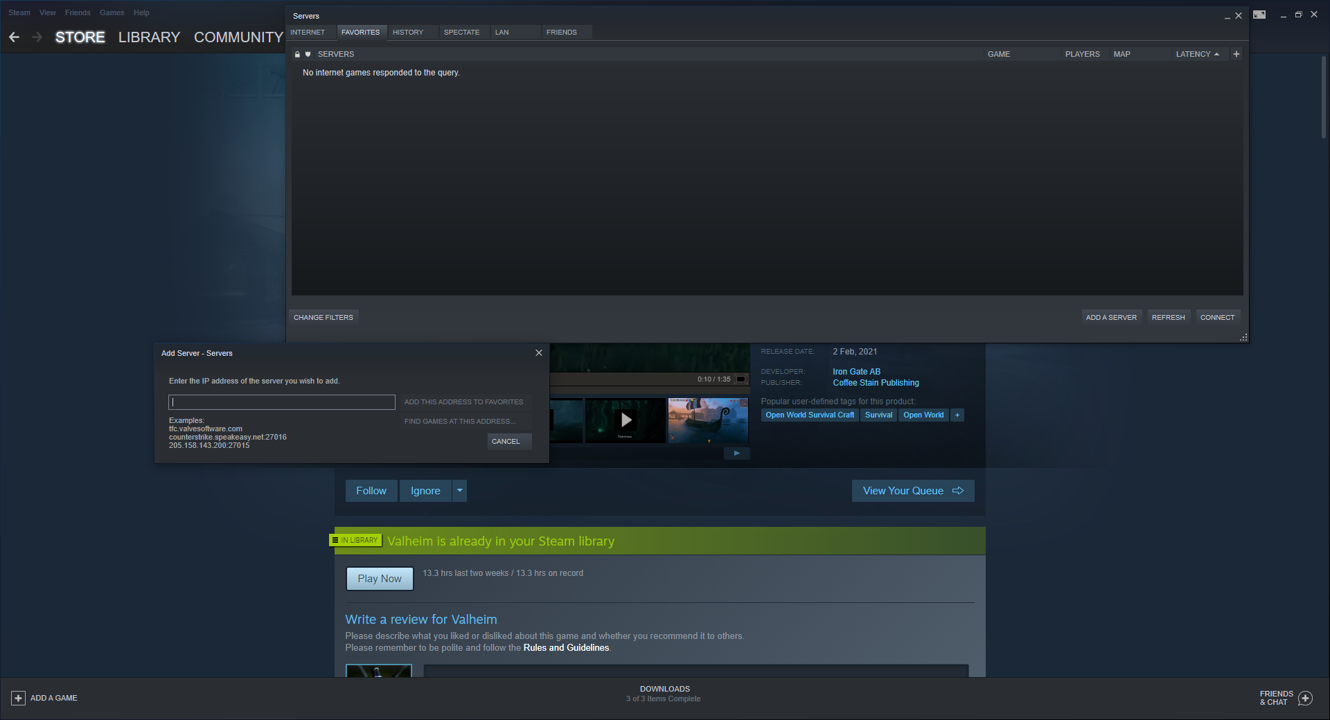 Valheim dedicated server setup How to host and join dedicated servers explained